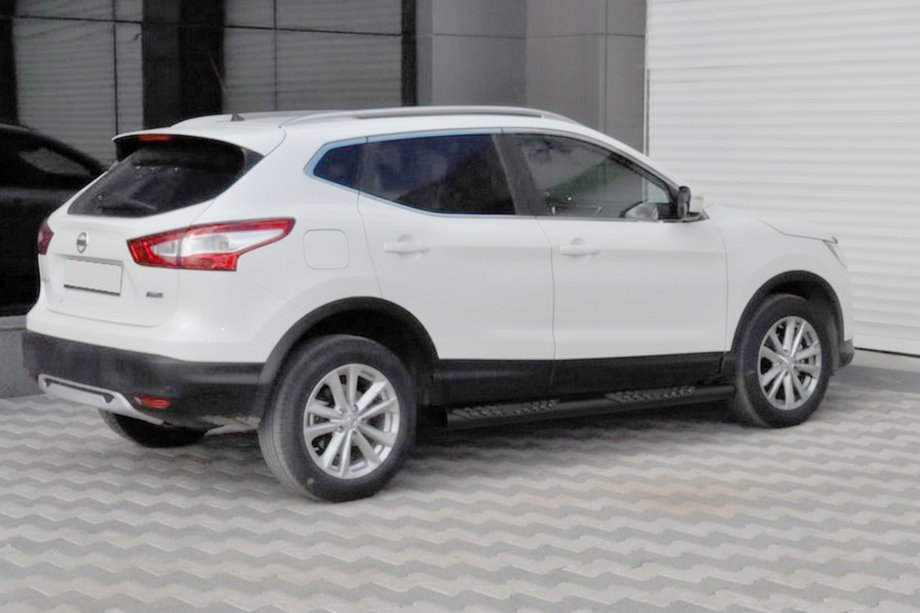 Nissan Qashqai 2014–2021 Sidebars Black (2014-2017, 2 st., RVS) Image