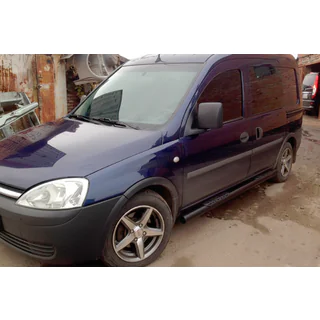 Sidebars Black (2 st., RVS) foto 1