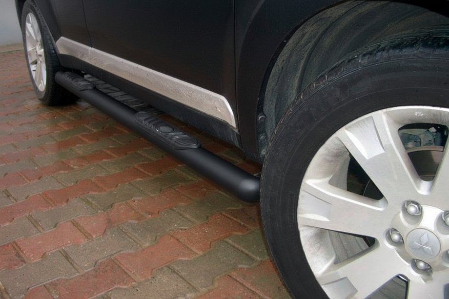 Nissan Murano 2008–2014 Sidebars Black (2 stuks, RVS) Image