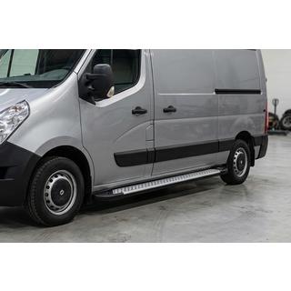 Side steps Allmond (2 stuks, aluminium) Opel Movano 2010–2021 foto 1