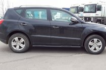 Geely Emgrand X7 2011– Sidebars Black (2 st., RVS) foto 2