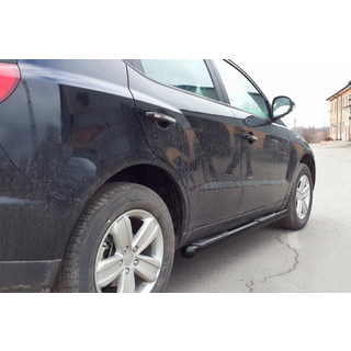 Sidebars Black (2 st., RVS) Geely Emgrand X7 2011– foto 3