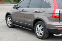 Honda CRV 2012–2016 Sidebars BB002 Black (2 st., RVS) foto 5
