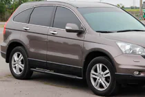Honda CRV 2012–2016 Sidebars BB002 Black (2 st., RVS) foto 6