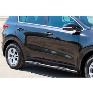 Sidebars BB002 Black (2 st., RVS) Kia Sportage 2015–2021 foto 1