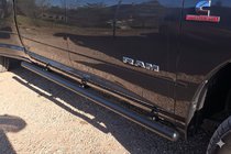 Dodge RAM (DR/DH/D1/DC/DM) 2002–2009 Standaard sidebars Black (2 stuks, RVS) foto 2