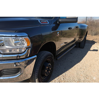 Standaard sidebars Black (2 stuks, RVS) Dodge RAM (DR/DH/D1/DC/DM) 2002–2009 foto 3