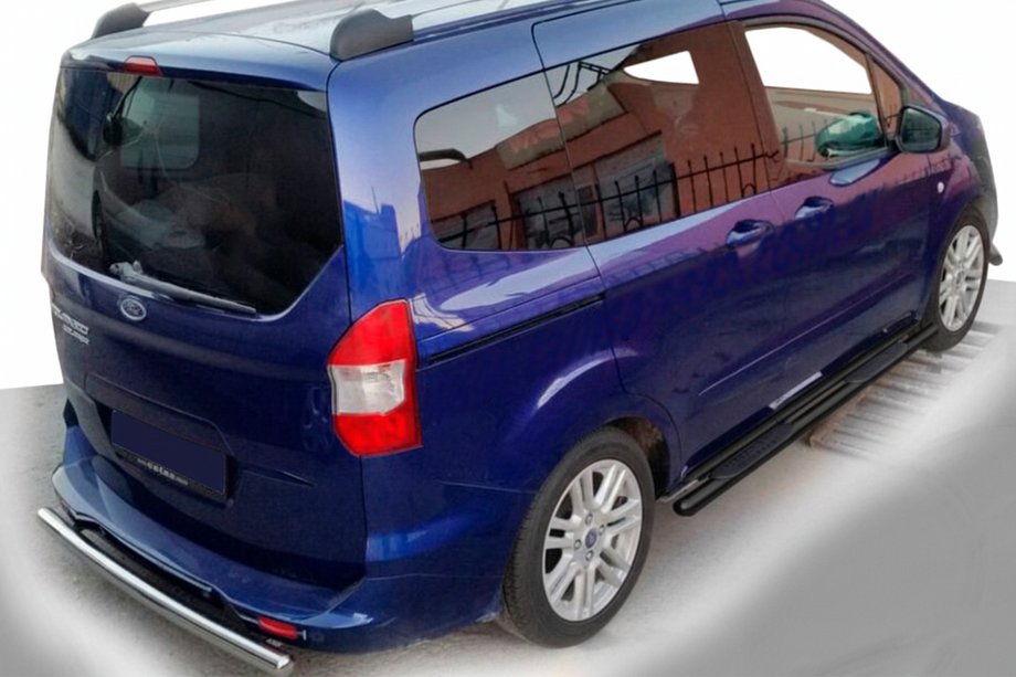 Ford Courier 2014–2023 Sidebars Black (2 st., RVS) Image