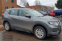 Nissan X-trail T32/Rogue 2014–2021 Zijbuizen Black (2 st., RVS) foto 5