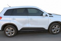 Suzuki Vitara 2015– Sidebars Black (2 st., RVS) foto 1