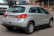 Mitsubishi Eclipse Cross 2017– Zijbuizen BB002 Black (2 st., RVS) foto 3