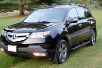 Acura MDX 2007–2013 Zijbuizen Black (2 st., RVS) foto 1