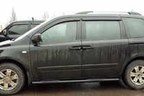 Kia Carnival 2002–2013 Sidebars Black (2 st., RVS) foto 1