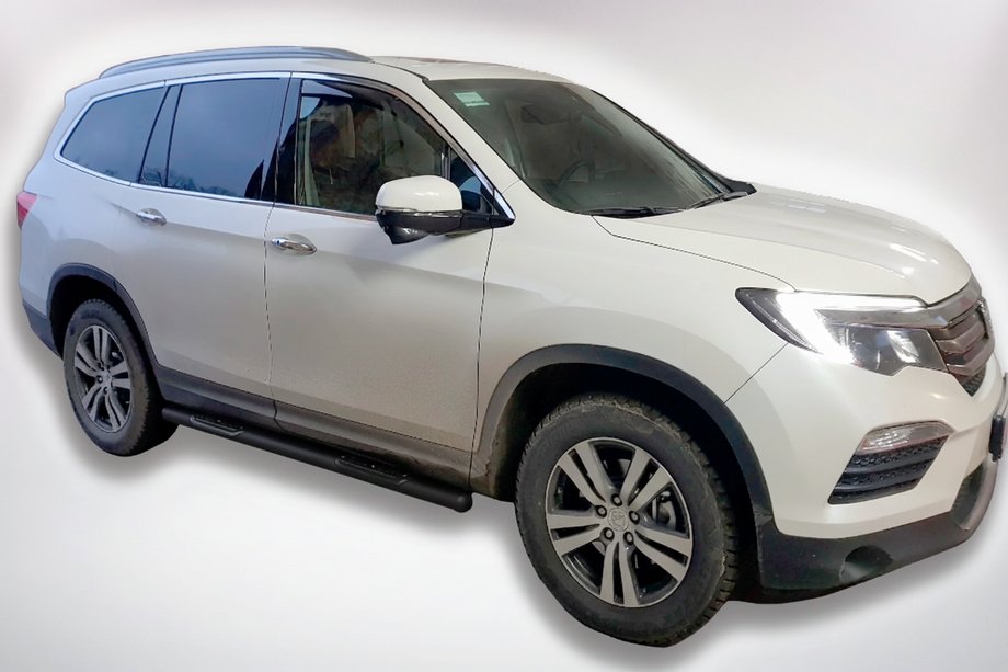 Honda Pilot 2015–2022 Sidebars Black (2 st., RVS) Image