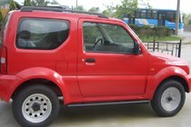 Suzuki Jimny 1998–2018 Sidebars Black (2 st., RVS) foto 1