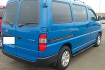 Toyota HiAce Sidebars Black (2 st., RVS) foto 2