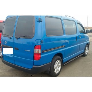 Sidebars Black (2 st., RVS) Toyota HiAce foto 2