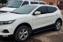 Nissan Qashqai 2014–2021 Side bars Black (2017-2021, 2 stuks, RVS) foto 1