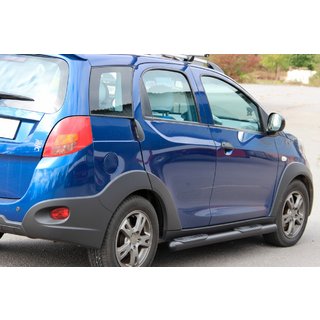 Sidebars Black (2 st., RVS) foto 1