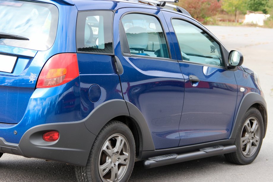 Chery Beat 2009–2015 Sidebars Black (2 st., RVS) Image
