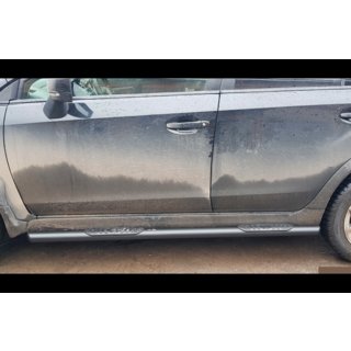 Zijbuizen BB002 Black (2 st., RVS) Subaru XV 2011–2017 foto 2
