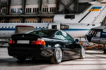 BMW 3 Serie E46 1998–2006 CSL-Style V3 spoiler (voor SD, hoogglans zwart) foto 11
