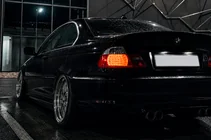 BMW 3 Serie E46 1998–2006 CSL-Style V3 spoiler (voor SD, hoogglans zwart) foto 12