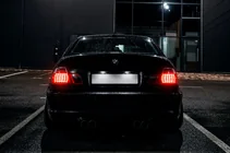 BMW 3 Serie E46 1998–2006 CSL-Style V3 spoiler (voor SD, hoogglans zwart) foto 14