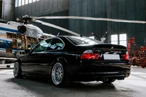 BMW 3 Serie E46 1998–2006 CSL-Style V3 spoiler (voor SD, hoogglans zwart) foto 4