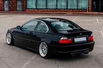 BMW 3 Serie E46 1998–2006 CSL-Style V3 spoiler (voor SD, hoogglans zwart) foto 3