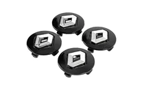 Renault Wielnaafkapjes, zwart 5650v1 (56 mm / 50 mm, 4 stuks) foto 2