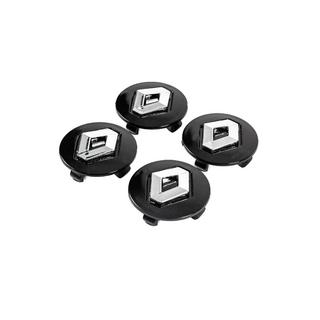 Wielnaafkapjes, zwart 5650v1 (56 mm / 50 mm, 4 stuks) foto 2