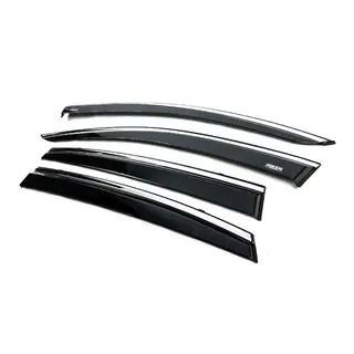 Raamwindschermen met chromen sierlijst (set van 4, Niken) Subaru XV 2017–2023 foto 2