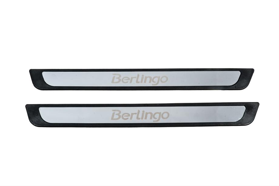 Citroen Berlingo 1996–2008 Carmos V4 dorpellijsten RVS (2 stuks) Image
