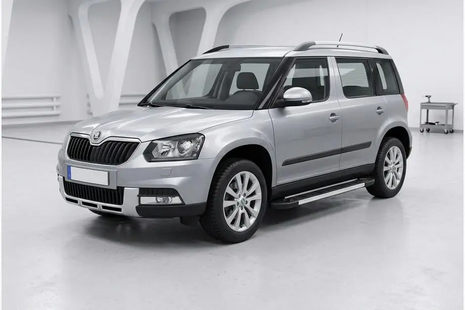 Skoda Yeti 2009–2017 Zijtreden RedLine V1 (2 stuks, aluminium) Image