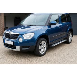 Side steps Line (2 stuks, aluminium) Skoda Yeti 2009–2017 foto 1