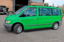 Mercedes Vito W638 1996–2003 Sidebars Black (2 st., RVS) foto 2