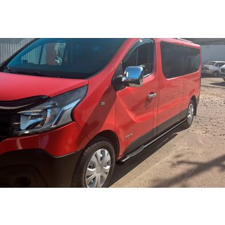 Zijbuizen BB002 Black (2 st., RVS) Opel Vivaro 2001–2015 foto 4