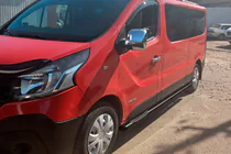 Nissan Primastar 2002–2014 Zijbuizen BB002 Black (2 st., RVS) foto 4