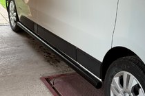 Renault Trafic 2015– Zijbuizen BB002 Black (2 st., RVS) foto 7