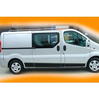 Zijbuizen BB002 Black (2 st., RVS) Renault Trafic 2015– foto 2