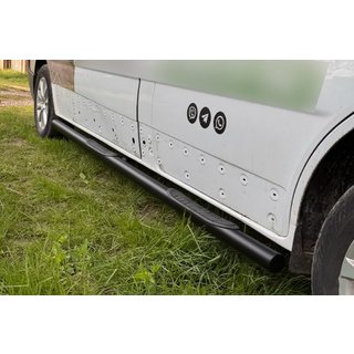 Zijbuizen BB002 Black (2 st., RVS) Opel Vivaro 2015–2019 foto 3