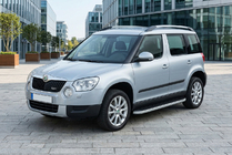 Skoda Yeti 2009–2017 Side steps Tayga Grey (set van 2, aluminium) foto 1