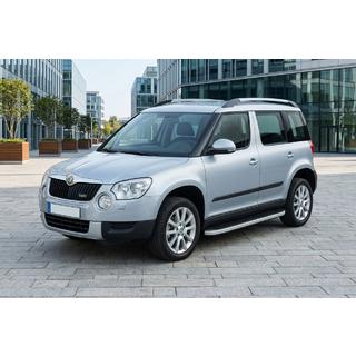 Side steps Tayga Grey (set van 2, aluminium) foto 1