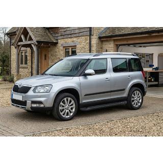 RedLine Black zijsteps (set van 2, aluminium) Skoda Yeti 2009–2017 foto 1