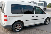 Volkswagen Caddy 2015–2020 Sidebars BB001 Black (2 stuks, RVS) foto 2