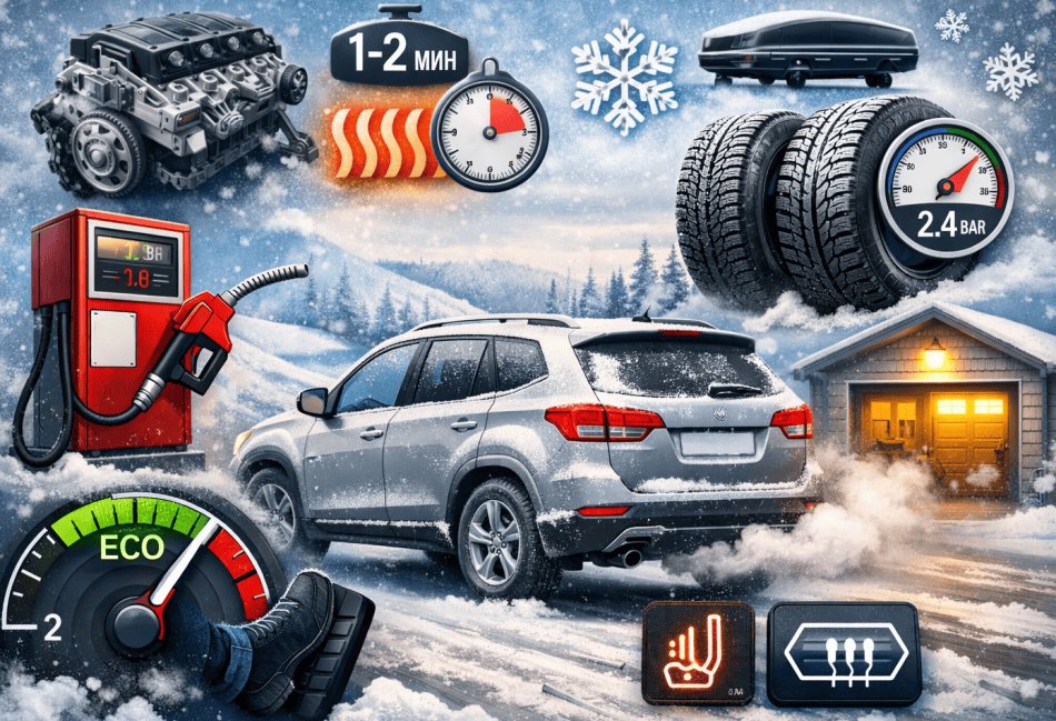 Brandstofverbruik in de winter verlagen: effectieve tips