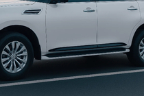 Infiniti QX80 2013–2024 Deurlijsten (4 stuks, zwart) foto 1