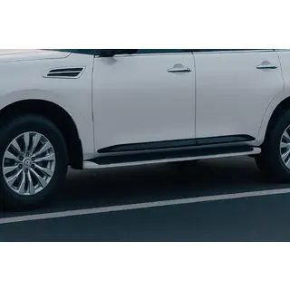 Deurlijsten (4 stuks, zwart) Infiniti QX80 2013–2024 foto 1