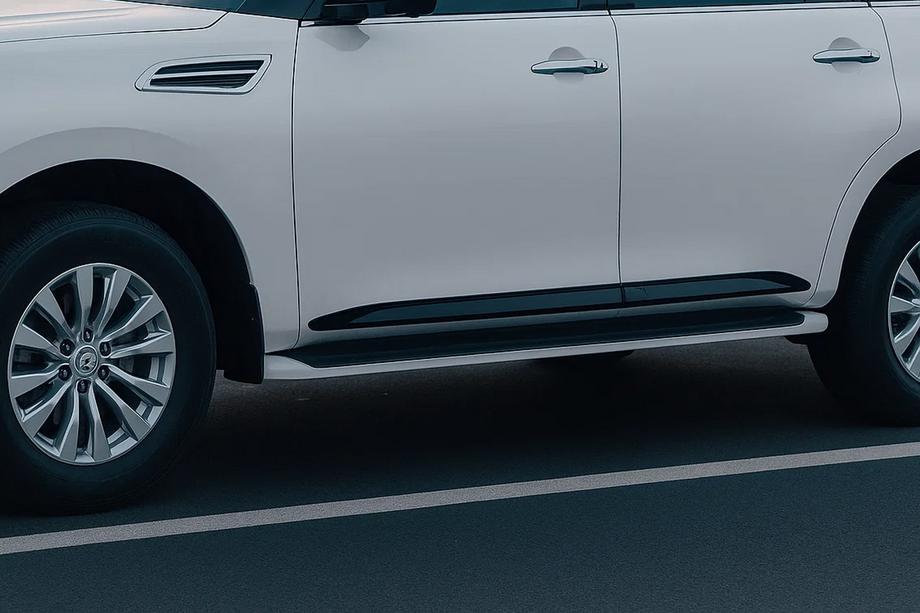 Infiniti QX80 2013–2024 Deurlijsten (4 stuks, zwart) Image